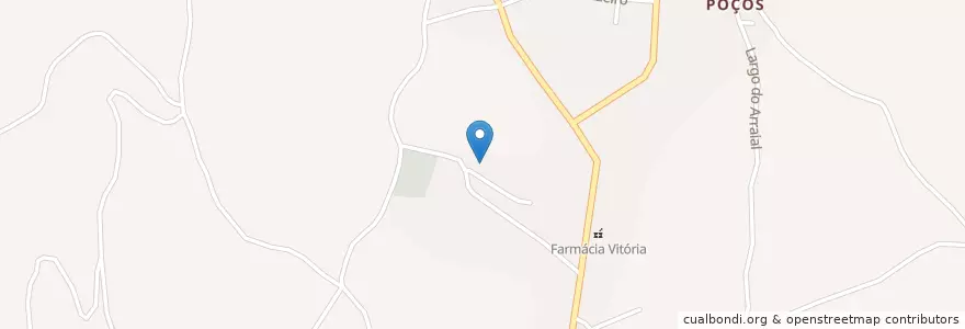 Mapa de ubicacion de Freiria en Portugal, Lissabon, Centro, Oeste, Torres Vedras, Freiria.