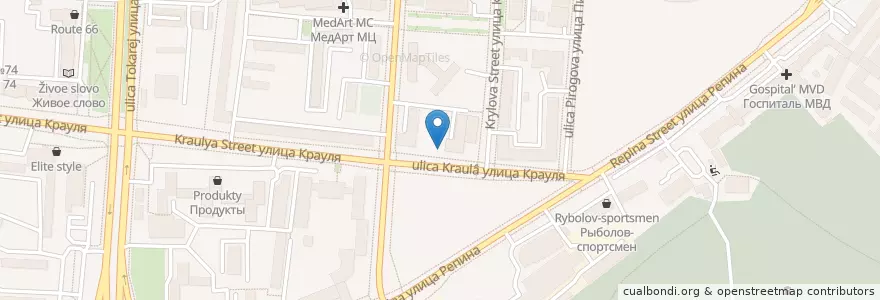 Mapa de ubicacion de Марс en Rusland, Уральский Федеральный Округ, Свердловская Область, Городской Округ Екатеринбург.