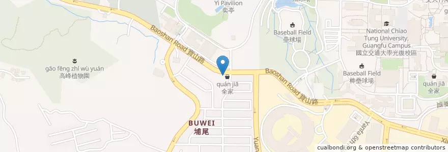 Mapa de ubicacion de Who’s Cafe en 타이완, 타이완성, 신주시, 둥구.