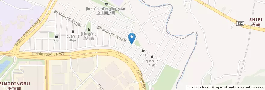 Mapa de ubicacion de 晶寶靚鍋 en Taiwan, Provincia Di Taiwan, Hsinchu, 竹東鎮, 東區.