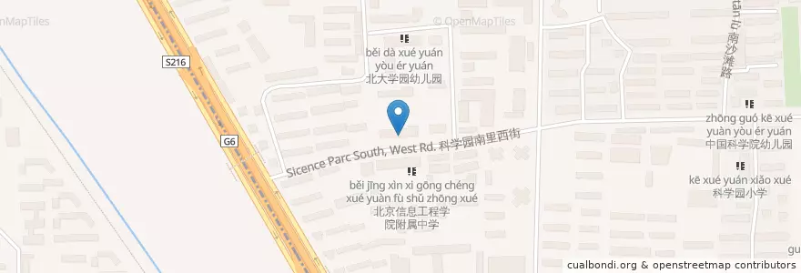 Mapa de ubicacion de 稻香春 en China, Pekín, Hebei, 朝阳区 / Chaoyang.