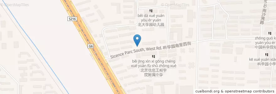 Mapa de ubicacion de 伊鼎香牛肉面 en China, Pequim, Hebei, 朝阳区 / Chaoyang.