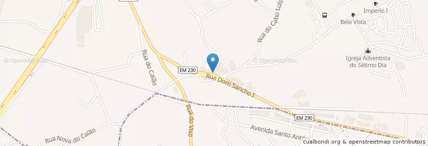 Mapa de ubicacion de Casa de Pasto en ポルトガル, Aveiro, Centro, Baixo Vouga, Aveiro, Esgueira.
