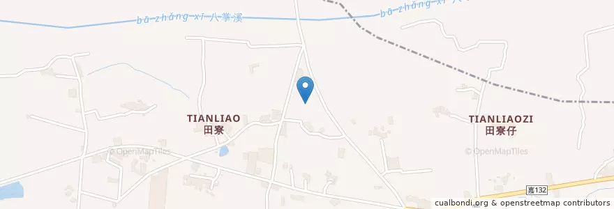 Mapa de ubicacion de 嘉義縣 en Tayvan, 臺灣省, 嘉義縣, 中埔鄉.