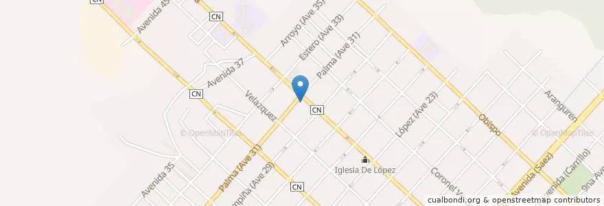 Mapa de ubicacion de Servi-CUPET en キューバ, Matanzas, Cárdenas, Ciudad De Cárdenas.