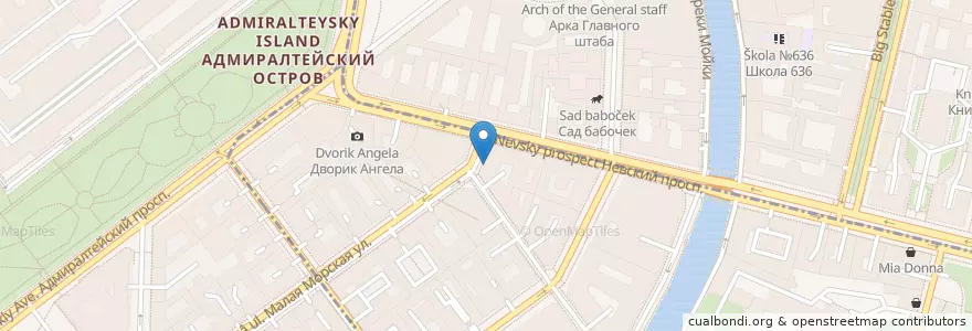 Mapa de ubicacion de Доктор Столетов en Russland, Föderationskreis Nordwest, Oblast Leningrad, Sankt Petersburg, Центральный Район, Округ № 78.