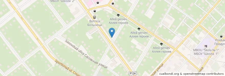 Mapa de ubicacion de Колонка en Russia, Distretto Federale Centrale, Рязанская Область, Городской Округ Сасово, Сасовский Район.