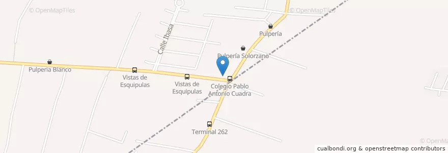 Mapa de ubicacion de Centro educativo Pablo Antonio Cuadra en Nicarágua, Departamento De Managua, Managua (Municipio).