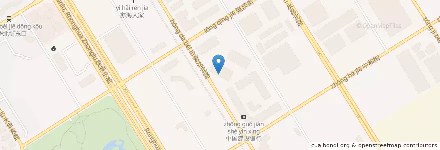 Mapa de ubicacion de 真功夫 en 中国, 北京市, 河北省, 大兴区.