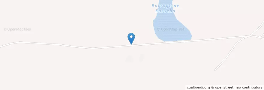 Mapa de ubicacion de Zondoma en ブルキナファソ, Nord, Zondoma, Gourcy.