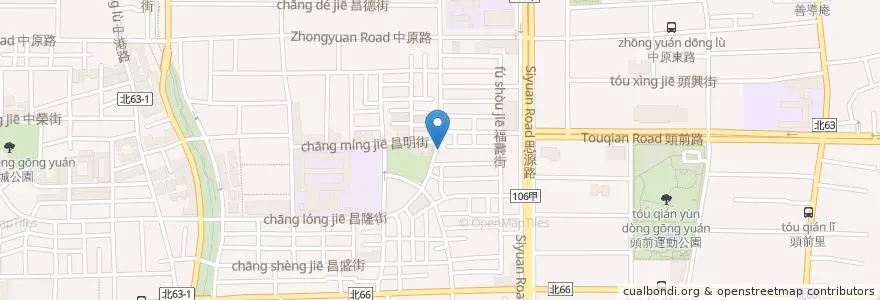Mapa de ubicacion de 老仔麵攤快炒 en Taiwan, 新北市, 新莊區.