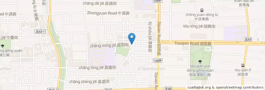 Mapa de ubicacion de 自助餐 en Taiwán, Nuevo Taipéi, 新莊區.