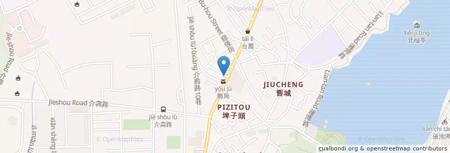 Mapa de ubicacion de 麥當勞 en 臺灣, 高雄市, 左營區.