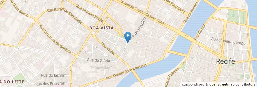 Mapa de ubicacion de Igreja da Imperatriz en 巴西, 东北部, 伯南布哥, Região Geográgica Imediata Do Recife, Região Geográfica Intermediária Do Recife, Região Metropolitana Do Recife, 累西腓.