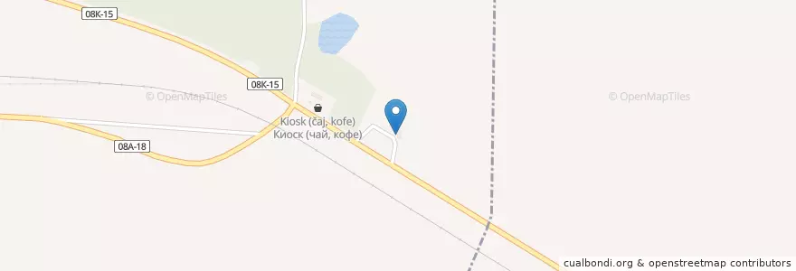 Mapa de ubicacion de АЗС Флагман en روسيا, Дальневосточный Федеральный Округ, خاباروفسك كراي, Солнечный Район.