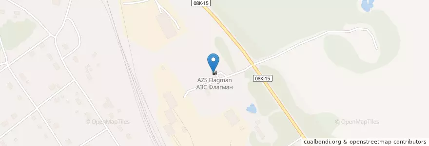 Mapa de ubicacion de АЗС Флагман en Rússia, Distrito Federal Oriental, Krai De Khabarovsk, Солнечный Район, Хурмулинское Сельское Поселение.