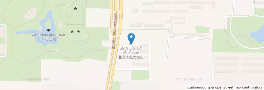 Mapa de ubicacion de 川湘阁酒楼 en Cina, Pechino, Hebei, 朝阳区 / Chaoyang.