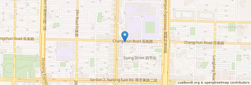 Mapa de ubicacion de 麥當勞 en 臺灣, 新北市, 臺北市, 中山區.