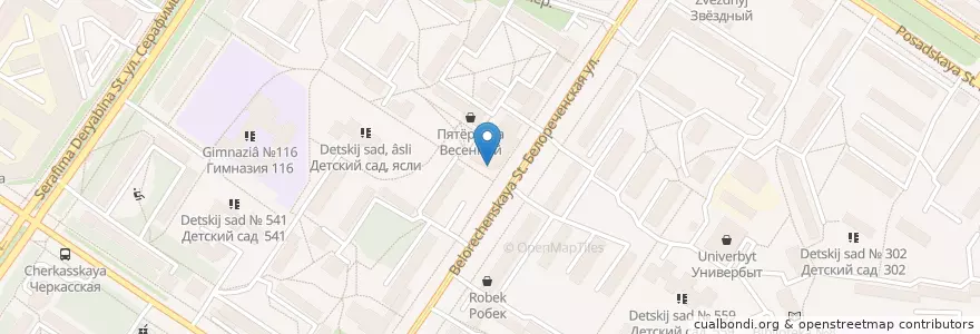 Mapa de ubicacion de Subway en Rusia, Уральский Федеральный Округ, Свердловская Область, Городской Округ Екатеринбург.