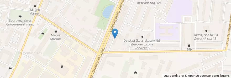 Mapa de ubicacion de Участковый пункт полиции №58 en Rusland, Centraal Federaal District, Oblast Voronezj, Городской Округ Воронеж.