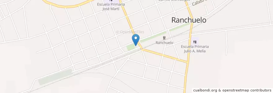 Mapa de ubicacion de Iglesia Católica en 쿠바, Villa Clara, Ranchuelo.