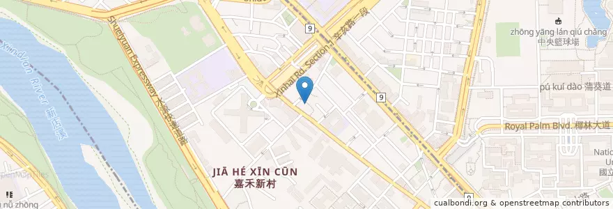 Mapa de ubicacion de 林口永興宮 en Tayvan, 新北市, Taipei, 中正區.