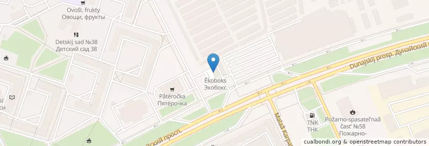 Mapa de ubicacion de Shell en Russia, Northwestern Federal District, Leningrad Oblast, Saint Petersburg, Фрунзенский Район, Округ № 75.