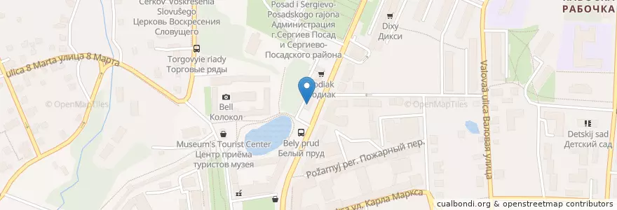 Mapa de ubicacion de Доктор Столетов en Rusia, Distrito Federal Central, Óblast De Moscú, Сергиево-Посадский Городской Округ.