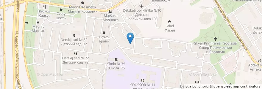 Mapa de ubicacion de Участковый пункт полиции №56 en Russia, Central Federal District, Voronezh Oblast, Voronezh.