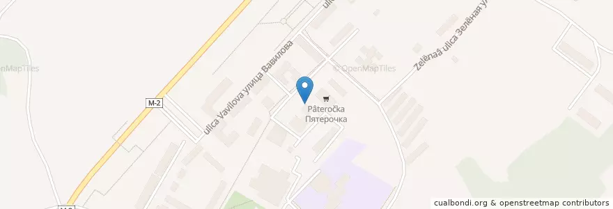 Mapa de ubicacion de Сбербанк России en Russie, District Fédéral Central, Oblast De Belgorod, Белгородский Район, Майское Сельское Поселение.