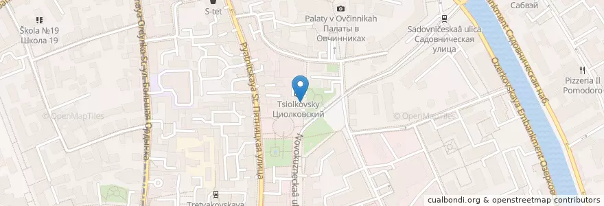 Mapa de ubicacion de Вай Мэ! en ロシア, 中央連邦管区, モスクワ, Центральный Административный Округ, Район Замоскворечье.