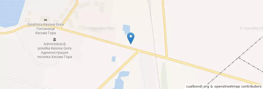 Mapa de ubicacion de М-10 Ойл en Russie, District Fédéral Central, Oblast De Tver, Кесовогорский Район, Городское Поселение Кесова Гора.