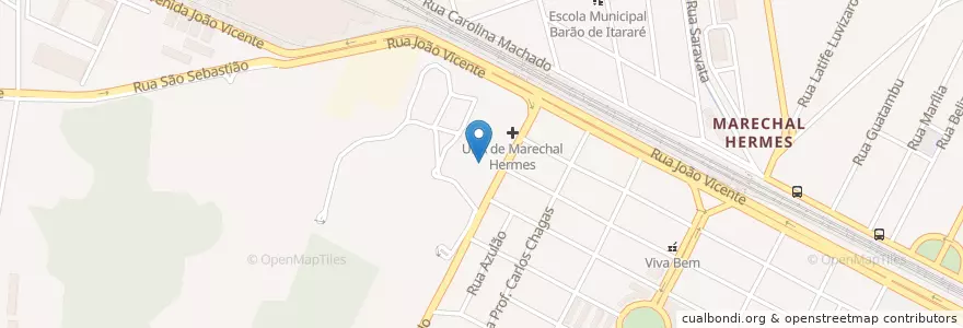 Mapa de ubicacion de CVT Marechal Hermes en Brasil, Região Sudeste, Rio De Janeiro, Região Metropolitana Do Rio De Janeiro, Região Geográfica Imediata Do Rio De Janeiro, Região Geográfica Intermediária Do Rio De Janeiro, Rio De Janeiro.