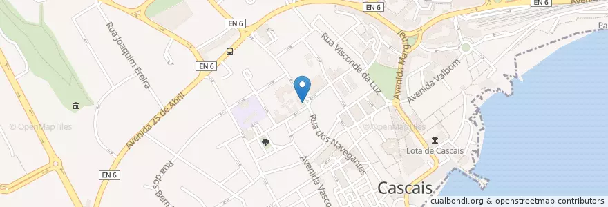 Mapa de ubicacion de Dom Fausto en Portogallo, Área Metropolitana De Lisboa, Lisbona, Grande Lisboa, Cascais, Cascais E Estoril.
