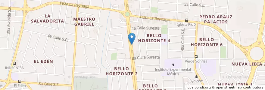 Mapa de ubicacion de Dentista Dra Ada Nelly en Nicaragua, Departamento De Managua, Managua (Municipio).