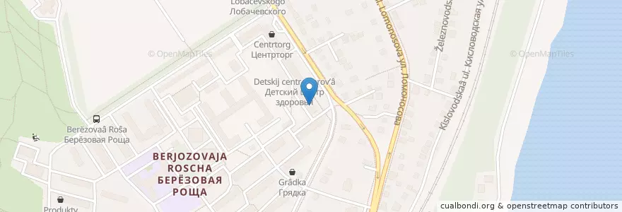 Mapa de ubicacion de Офис врача общей практики en Russia, Central Federal District, Voronezh Oblast, Voronezh.
