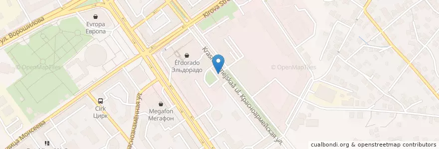Mapa de ubicacion de Воронежская городская поликлиника №10 en Russia, Central Federal District, Voronezh Oblast, Voronezh.