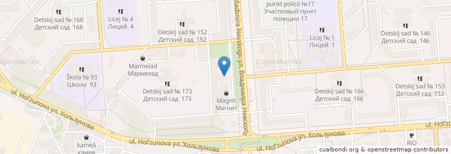 Mapa de ubicacion de 1 Литр en ロシア, 中央連邦管区, Воронежская Область, Городской Округ Воронеж.
