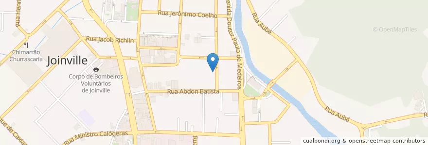 Mapa de ubicacion de Sociedade Eunice Weaver en البَرَازِيل, المنطقة الجنوبية, سانتا كاتارينا, Região Geográfica Intermediária De Joinville, Microrregião De Joinville, Joinville.
