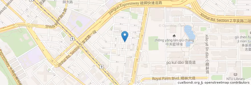Mapa de ubicacion de 柒食貳餐廳 en 臺灣, 新北市, 臺北市.