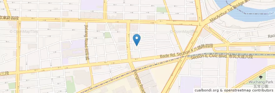 Mapa de ubicacion de Benson's Sushi Restaurant en 臺灣, 新北市, 臺北市, 松山區.