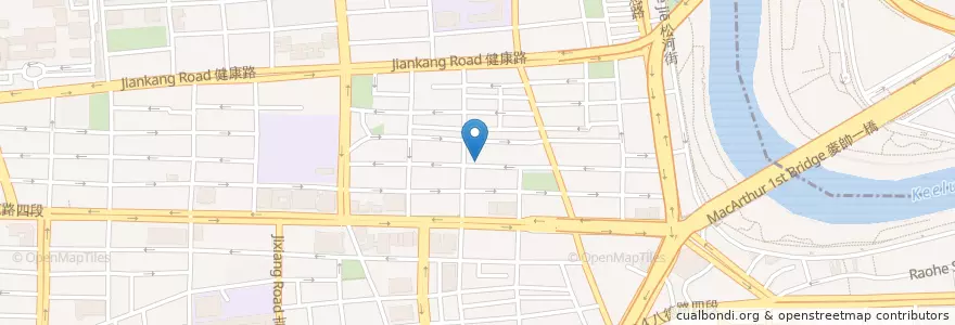 Mapa de ubicacion de Xiao Mama Boiled Dumplings en Taiwan, Nuova Taipei, Taipei, Distretto Di Songshan.