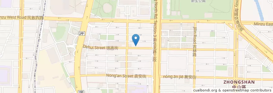 Mapa de ubicacion de 金芝園 en تایوان, 新北市, تایپه.