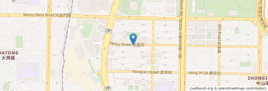 Mapa de ubicacion de 永豐商業銀行 en 타이완, 신베이 시, 타이베이시.
