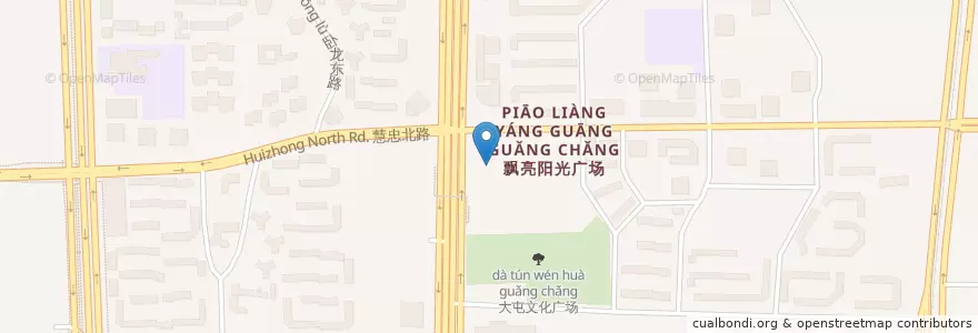 Mapa de ubicacion de 麦当劳 en الصين, بكين, خبي, 朝阳区 / Chaoyang.