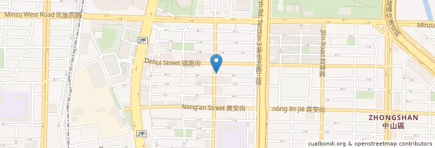 Mapa de ubicacion de 彰化商業銀行 en 타이완, 신베이 시, 타이베이시.