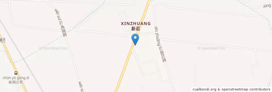 Mapa de ubicacion de 速邁樂加油中心 en 臺灣, 高雄市, 岡山區.