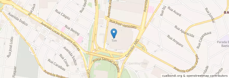 Mapa de ubicacion de Bradesco en Бразилия, Юго-Восточный Регион, Сан-Паулу, Região Geográfica Intermediária De São Paulo, Região Metropolitana De São Paulo, Região Imediata De São Paulo, São Bernardo Do Campo.