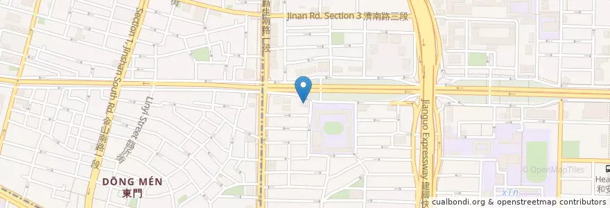Mapa de ubicacion de 新生南路派出所 en Taiwan, 新北市, Taipei, 大安區.