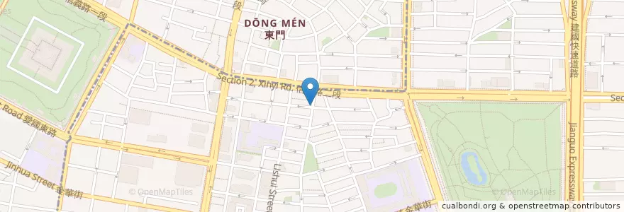 Mapa de ubicacion de 永康2號 en Tayvan, 新北市, Taipei, 大安區.